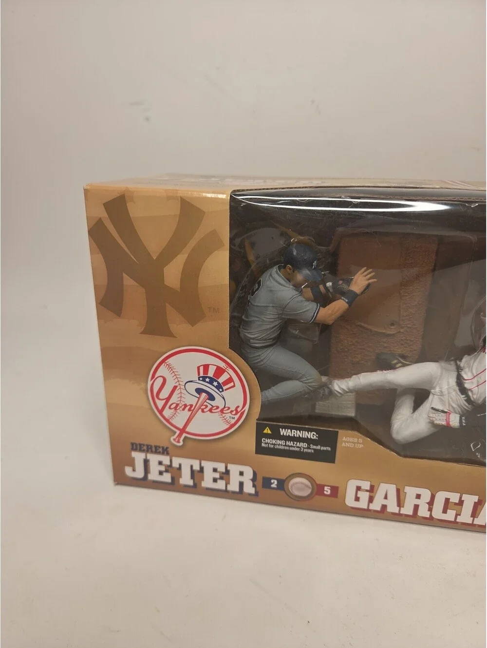 McFarlane MLB 2 Pack Derek Jeter Yankees vs Nomar Garciaparra Red Sox NIB Mint